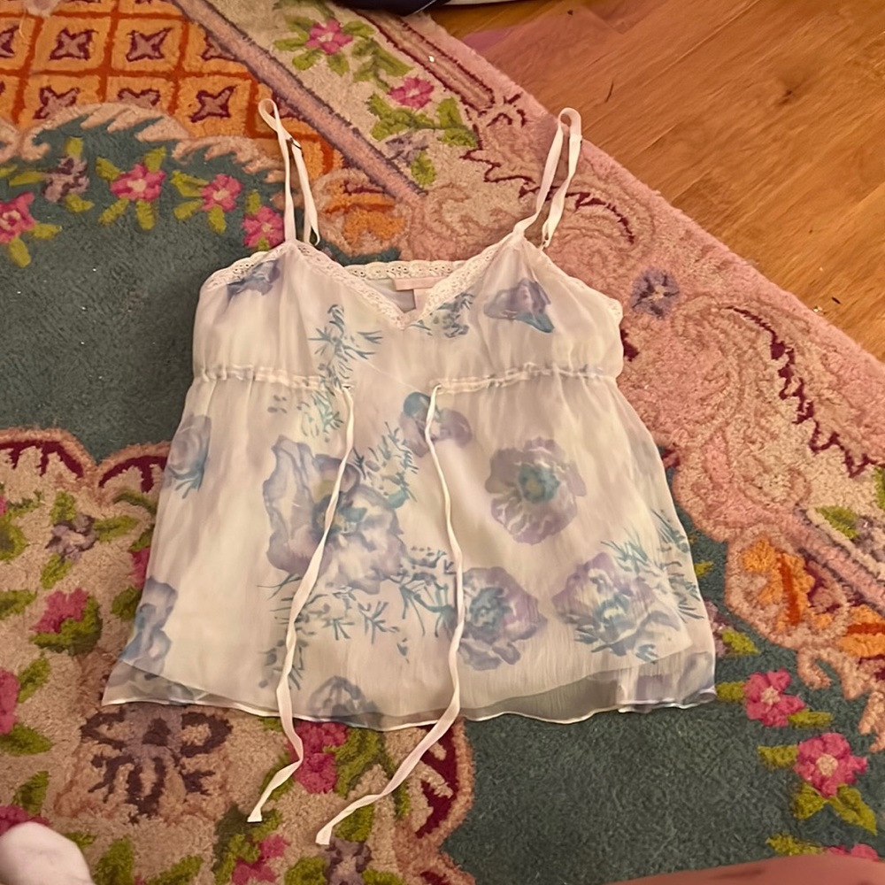 Rebecca Taylor Floral Top